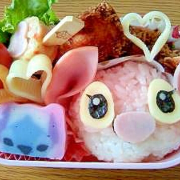 スティッチのエンジェル キャラ弁 レシピ 作り方 By アズazu 楽天レシピ スティッチのエンジェル キャラ弁 レシピ 作り方 By アズazu 楽天レシピ